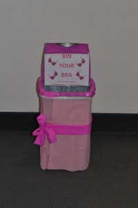 Don't burn your bra - bin it for Breast Cancer Awareness Month!